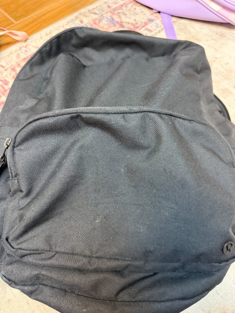 Lululemon Black Backpack In Very Good Shape!!